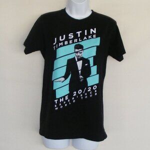 JUSTIN TIMBERLAKE Concert Tshirt, S, 2 side, 2014